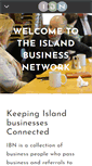 Mobile Screenshot of islandbusinessnetwork.co.uk